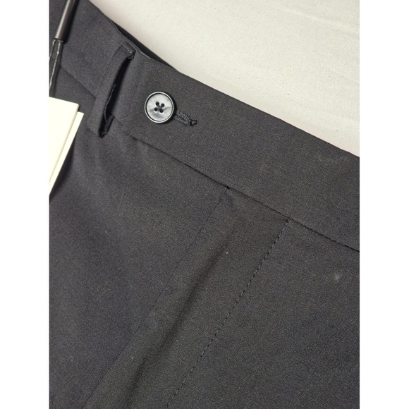 Calvin‎ Klein Dress Pants Mens 30x30 Black Slim Fit Wool Blend Trouser - Picture 4 of 10